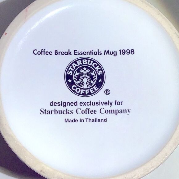Starbucks 1998 Coffee Break Essentials Cup Mug - Picture 4 of 5